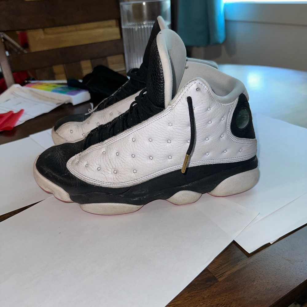 Jordan Sneakers - Black, White, and Red